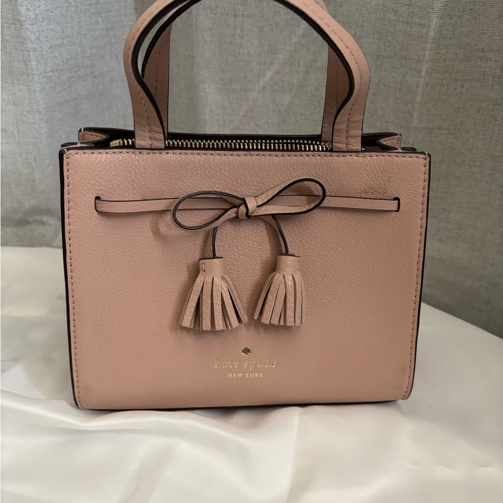 Kate Spade Hayes Pink Leather Mini Satchel
